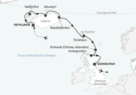 Cruise: IJsland en Schotland 