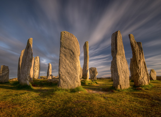 Callanish staande stenen Hebriden-eilanden