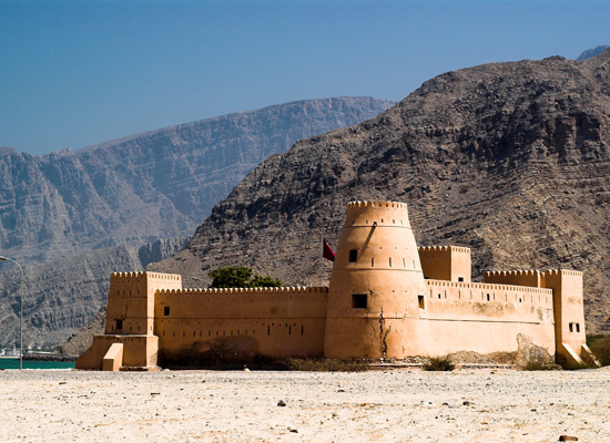 Oman Musandam fort de Bukha