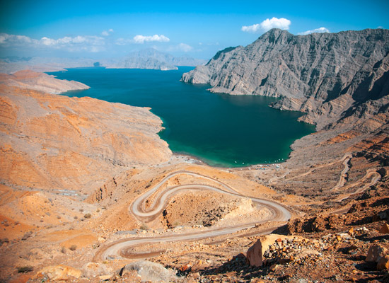 Oman Musandam fjord de Khor Najd